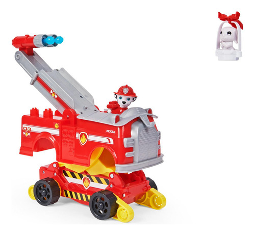 Paw Patrol: Vehiculo Carga Y Rescata - Marshall