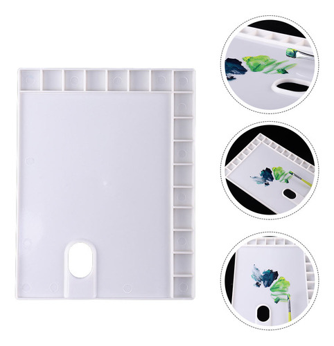 Paleta De Pinturas Al Óleo Para Mezclar, 3 Unidades