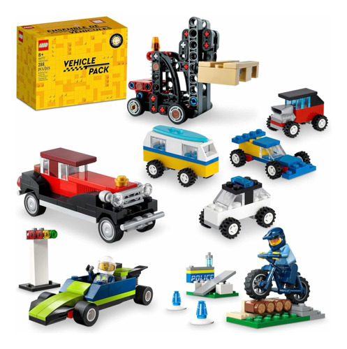 Lego Set De Juguetes De Construcción Pack Vehículos 66777