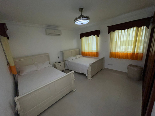 Alquilo Apartamento Amueblado Full En Zona Tranquila De Gazcue Código: Pd359