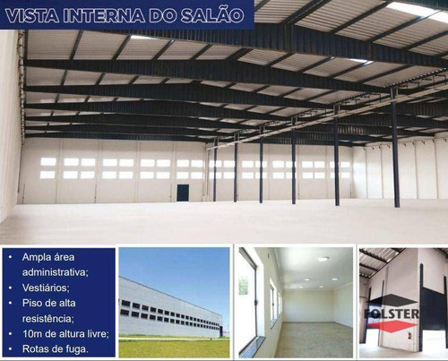 Imagem 7 de 9 de Galpão Para Alugar, 3333 M² Por R$ 45.000,00/mês - Loteamento Industrial Salto Grande I - Americana/sp - Ga0107