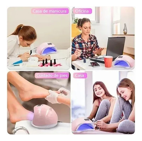 Secador Uña Uv Led Lampara Manicure Profesional