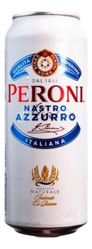 Cerveza Peroni Lata + Vaso Original Importado De Colección