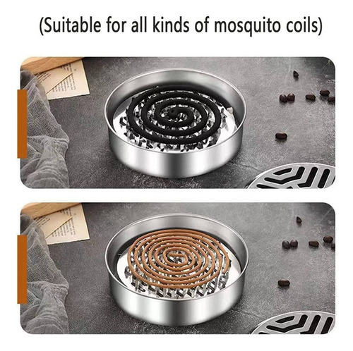 -. 3 Soportes De Acero Inoxidable Para Mosquitos, Mosq