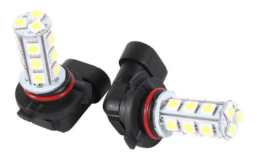 2x Hid Blanco Hb3 9005 18smd 5050 Led Coche Drl Faros Antini