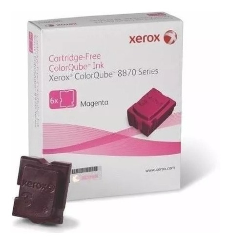 Imagen 1 de 4 de Tinta Solida Xerox Magenta Colorqube 8880 8870 108r00959