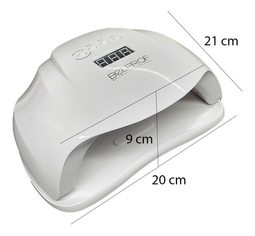 Imagen 2 de 6 de Cabina Uv Led Sun X 54w Esmaltado Semipermanente Gel Belprof