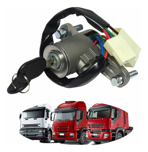 Comutador Partida C/chave Eurotech 370/420/440 1997/2005