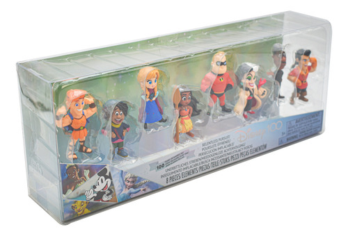 Disney 100 Años Persecucion Implacable Set 8 Pz Just Play