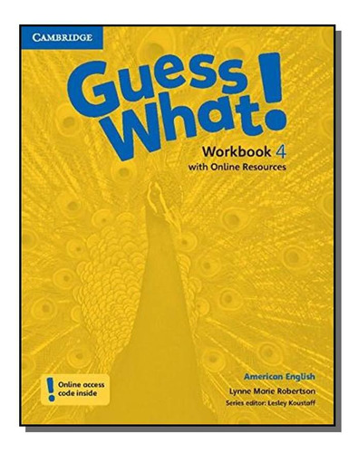 Amer Guess What! 4 Ab W Online Resources, De Robertson, Lynne Marie. Editora Cambridge Do Brasil, Capa Mole Em Inglês, 2021