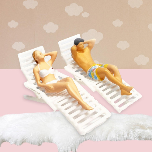 Silla De Playa Modelo Longue Life Scene Reclinable Para