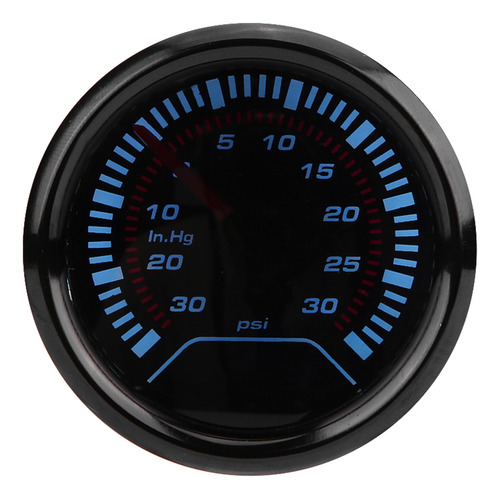 Car Turbo Boost Gauge Universal 52 Mm Smoke Dial Face