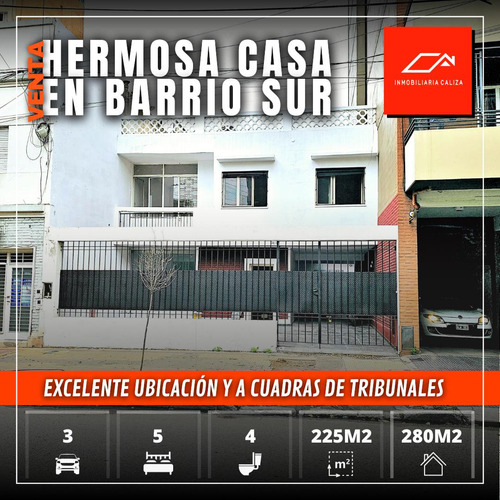 En Venta Hermosa Casa En Barrio Sur - Excelente Ubicación