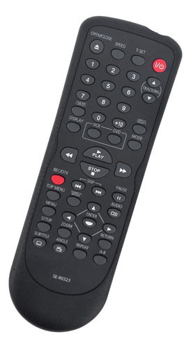 Controle Remoto De Substituição Se-r0323 Para Toshiba Dvc Vc