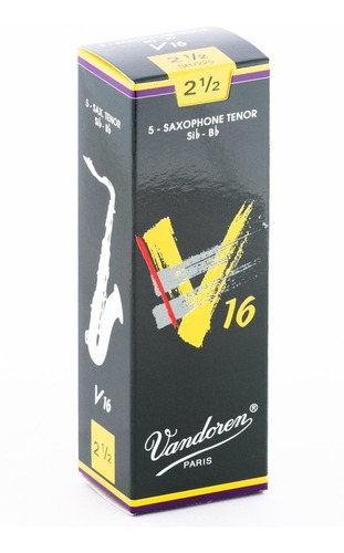 Vandoren Sr7225 S Para Saxofón Tenor V16 Fuerza 2 5 Caja De 