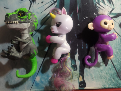 Fingerlings / Lote De Figuras De Animales 