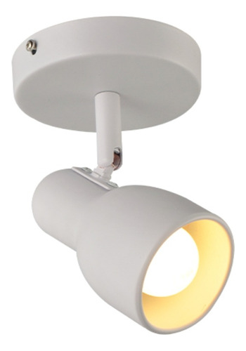 Spot Boho Direcionável 1 Lâmpada E27 Escolha A Cor - Avant Cor Branco