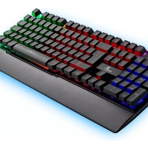 Teclado Gamer Xtech Xtk-510s Retroiluminado Rgb Negro Febo