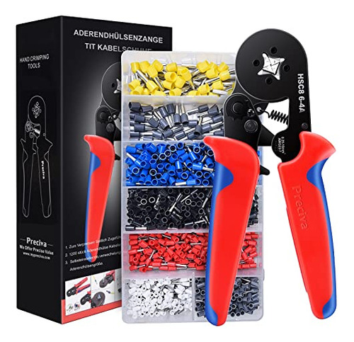 Kit De Crimpado De Terminales, Preciva Awg23-7 Herramienta