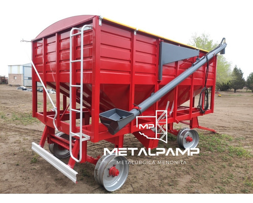 Imagen 6 de 10 de Tolva Semillera Y Fertilizante Metalpamp