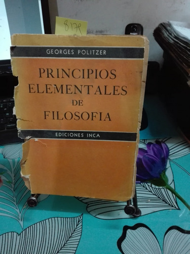 Principios Elementales De La Filosofía // Georges Politzer