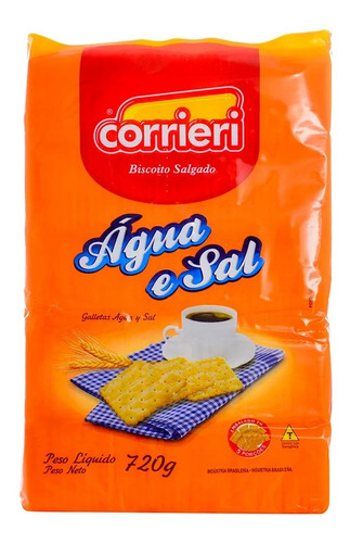 Galletas Agua Y Sal Corrieri 720g