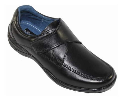 Zapatos De Vestir Leon Niño Negro Piel 352