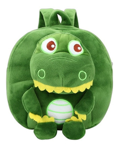 Mochila Peluche Dino  Lonchera Varios Colores Infantil 