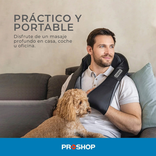 Imagen 7 de 10 de Masajeador Duo Cervical Hombros Pies Shiatsu Calor Ir 2019 !