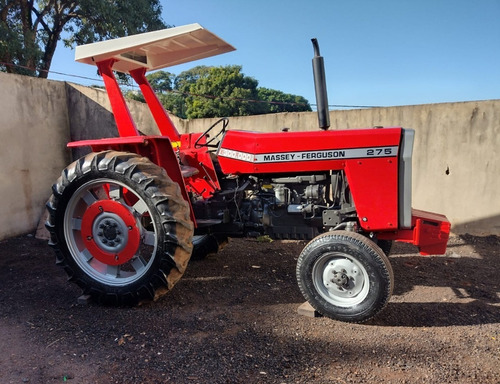 Imagem 14 de 16 de Trator Massey Ferguson 275 1989 4x2 Hidraulico Comando Duplo