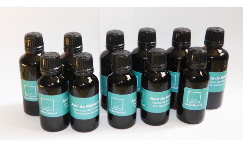 Azul De Metileno 2% Solución Acuosa 1 Frasco De 100ml