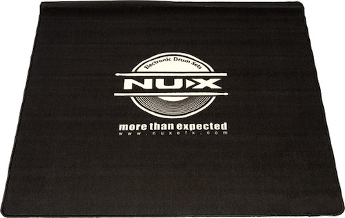 Kit Bateria Eletrônica Nux Dm-210 Peles Mesh Com Banco Tapete