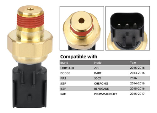 68145662ab Sensor De Presión De Aceite Para Jeep Dodge Ram