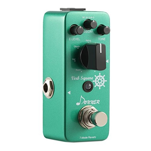 Donner Reverb Digital Pedal De Efecto Para Guitarra Verbo Cu