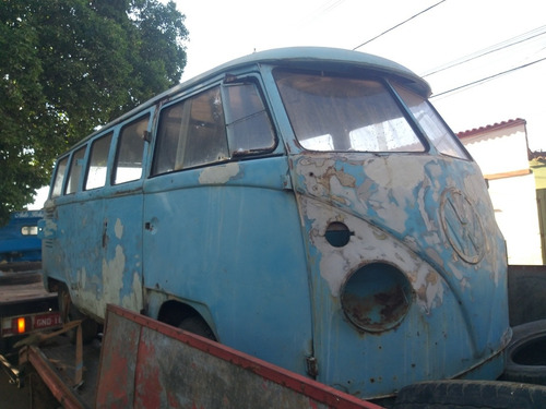 Kombi Corujinha Não Samba P/ Restaurar Sem Motor E Docks