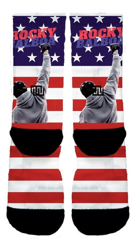 Imagem 3 de 3 de Meia Personalizada - Rocky - Crossfit - Meias Elite