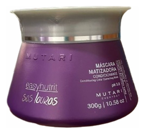 Máscara Matizadora Blond 300g - Mutari