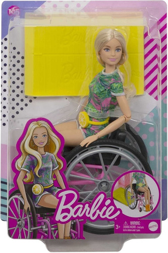 Barbie Fashionista Silla De Ruedas Barbie -  Giro Didàctico