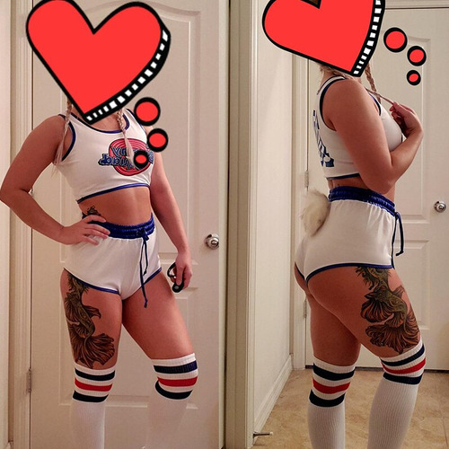 Disfraz De Lola Bunny Space Disfraz De Cosplay De Lola Bunn
