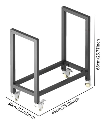 Estante Para Leña, Soporte Para Leña, Chimenea Estable