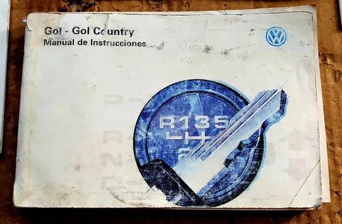 Manual Usuario Propietario Vw Gol Country Mod. 200. Original