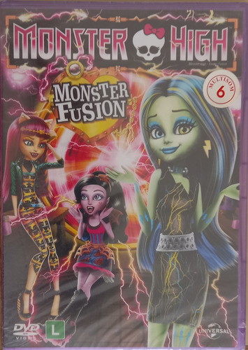 Dvd Monster High - Kit Lote 2 Dvds (Usado)