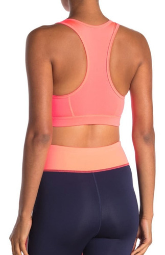 Puma Top Deportivo Alto Impacto Rosa Neon Original (Usado)