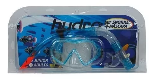 Set Máscara Buceo + Snorkel Adulto Hydro® Hydro