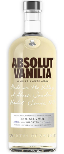 Vodka Saborizado Absolut Vainilla Flavored 700ml Importado