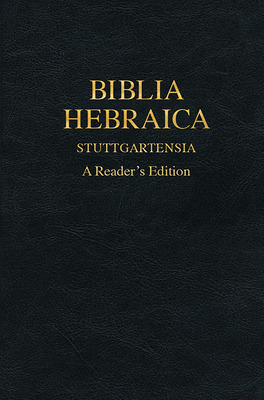 Libro Biblia Hebraica Stuttgartensia (bhs): A Reader's Ed...