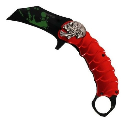 Canivete Karambit Kantas - Cs Go - Vermelho