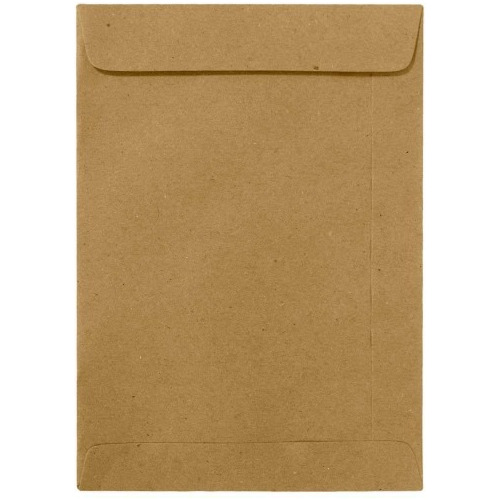Envelope A4 Kraft Pardo Natural 22,9x32,4 - Kit Com 50