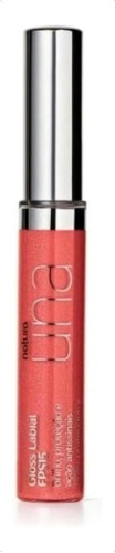 Natura Una Gloss Labial Fps 15 Antiseñales Acabado Brillo, Protección, Y Acción Antiseñales Color Rosa 101