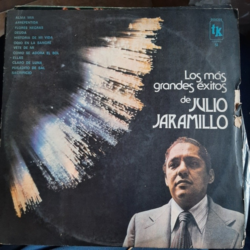 Vinilo Julio Jaramillo Los Mas Grandes Exitos Jj M1